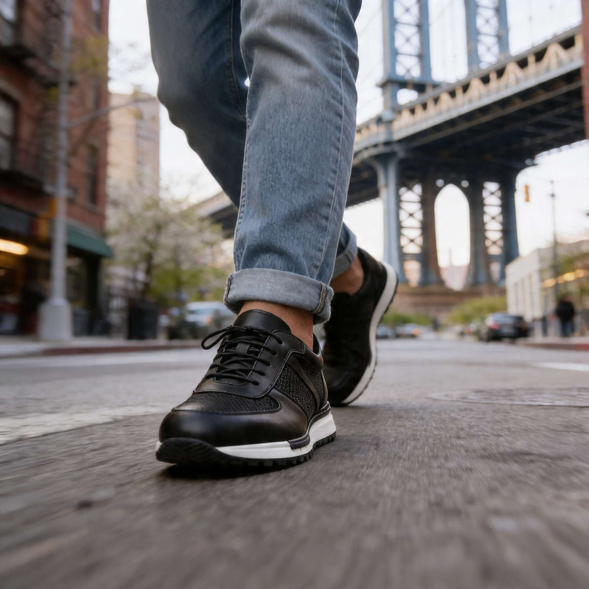 Daniel T. Brooks Ledersneaker
