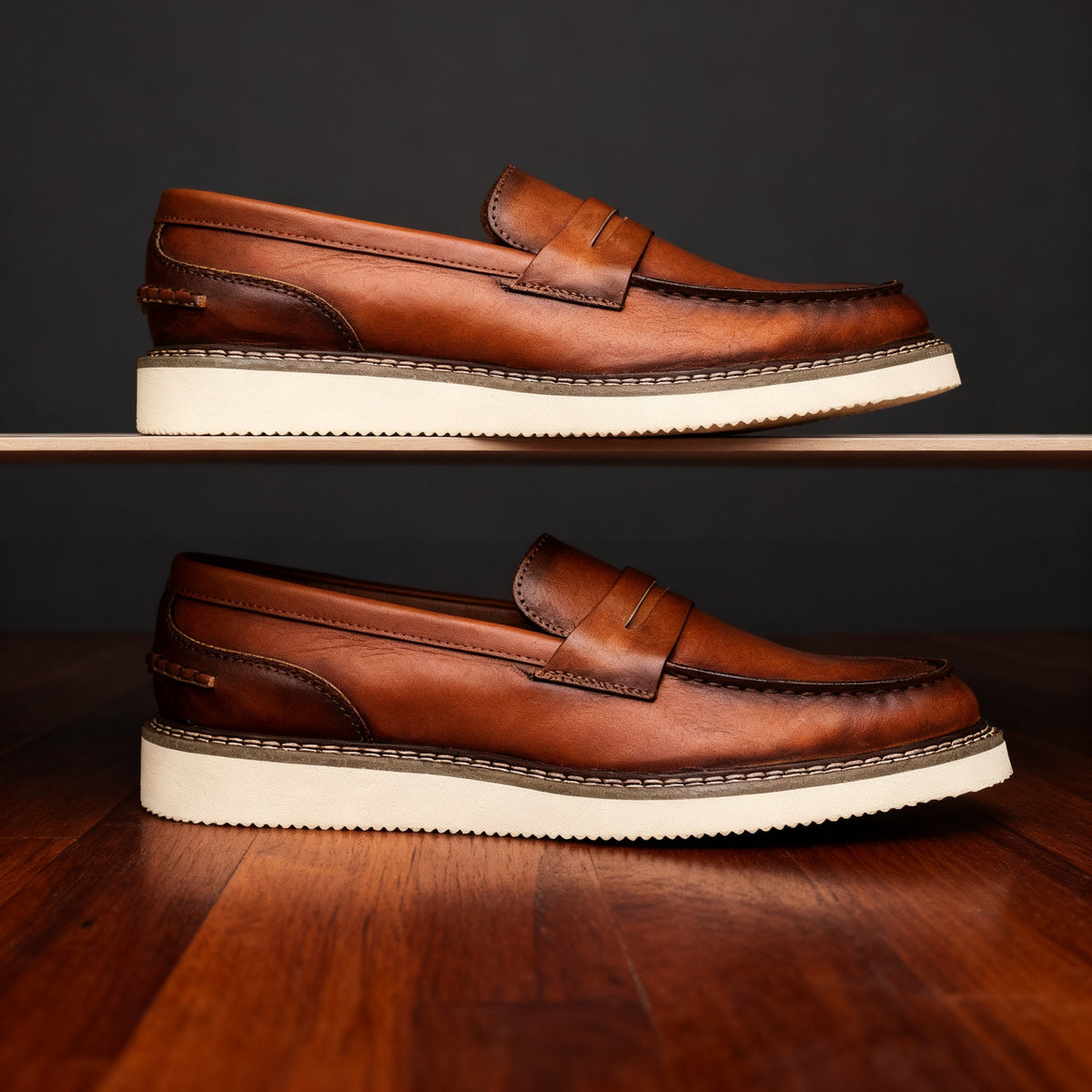 Riccardo italienske loafers