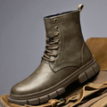 Bottes en cuir véritable
