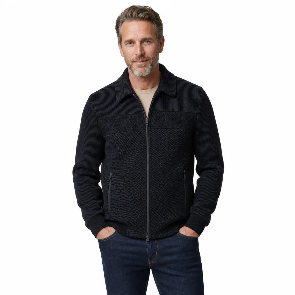 Gabriel | Veste en maille matelassée pour homme