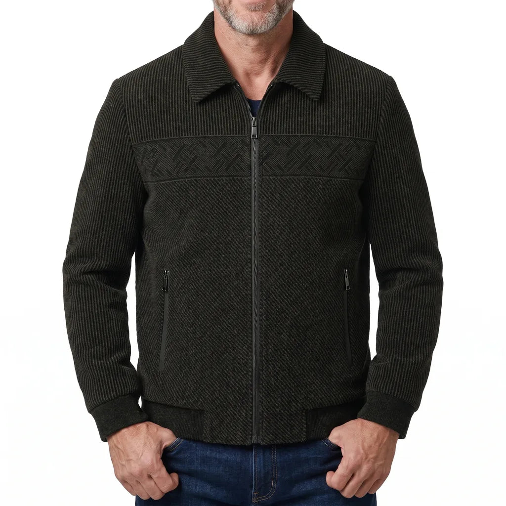 Gabriel | Veste en maille matelassée pour homme