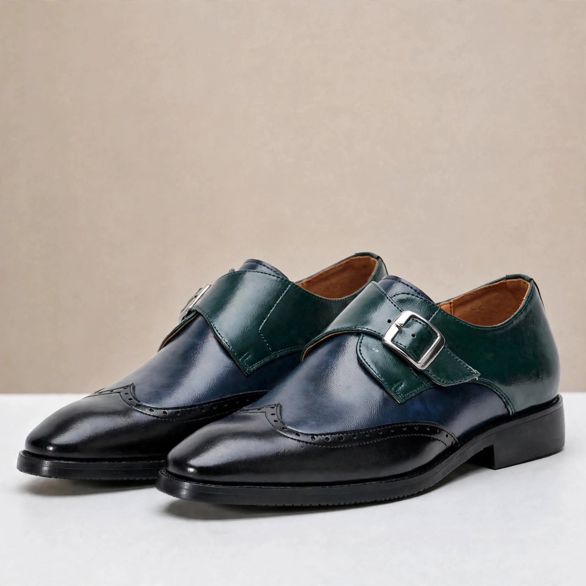 Scarpe Brogue Chatham in Pelle