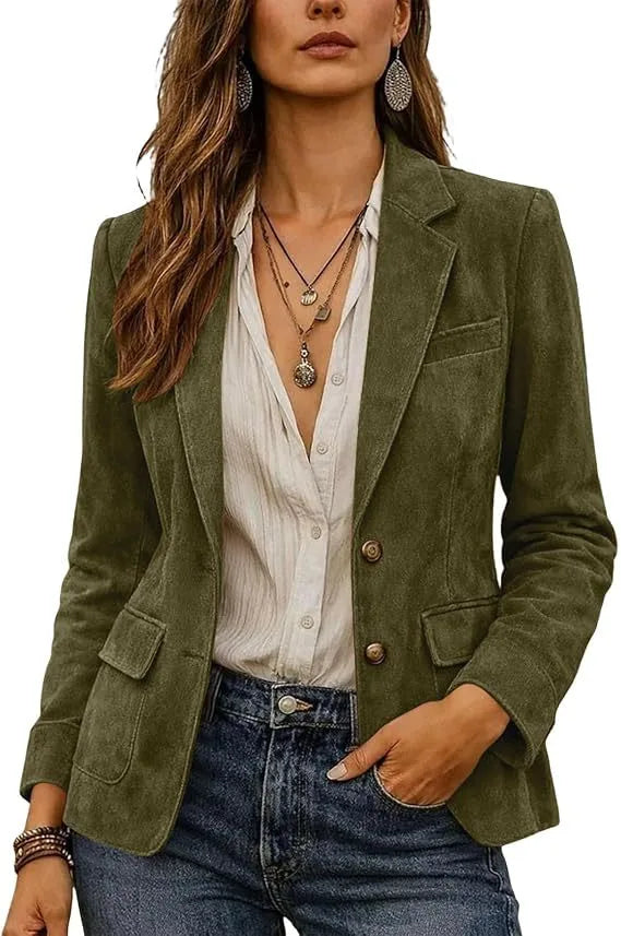 Georgina | Women's Suede Classic Blazer