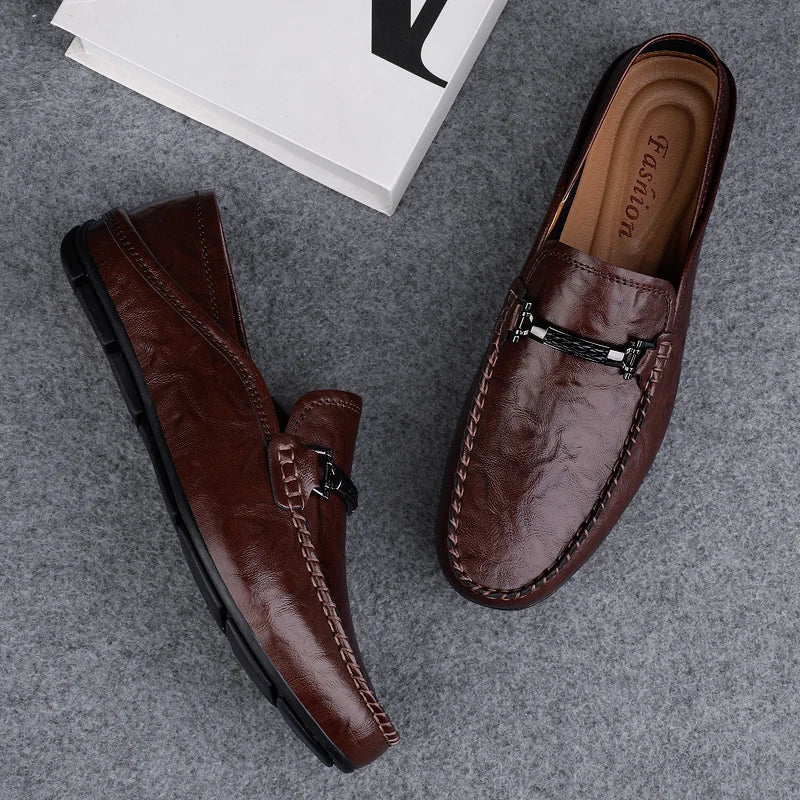 Mocassins Kizar em pele