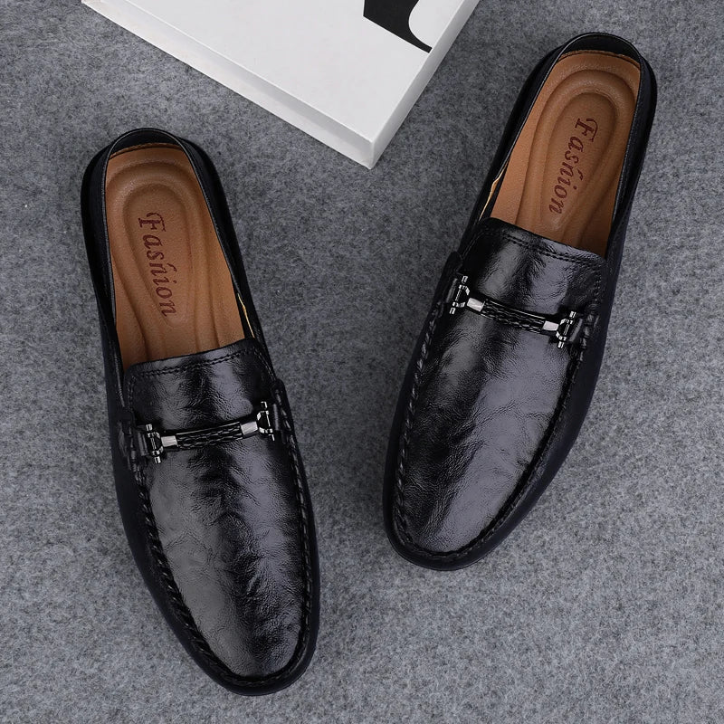 Mocassins Kizar em pele