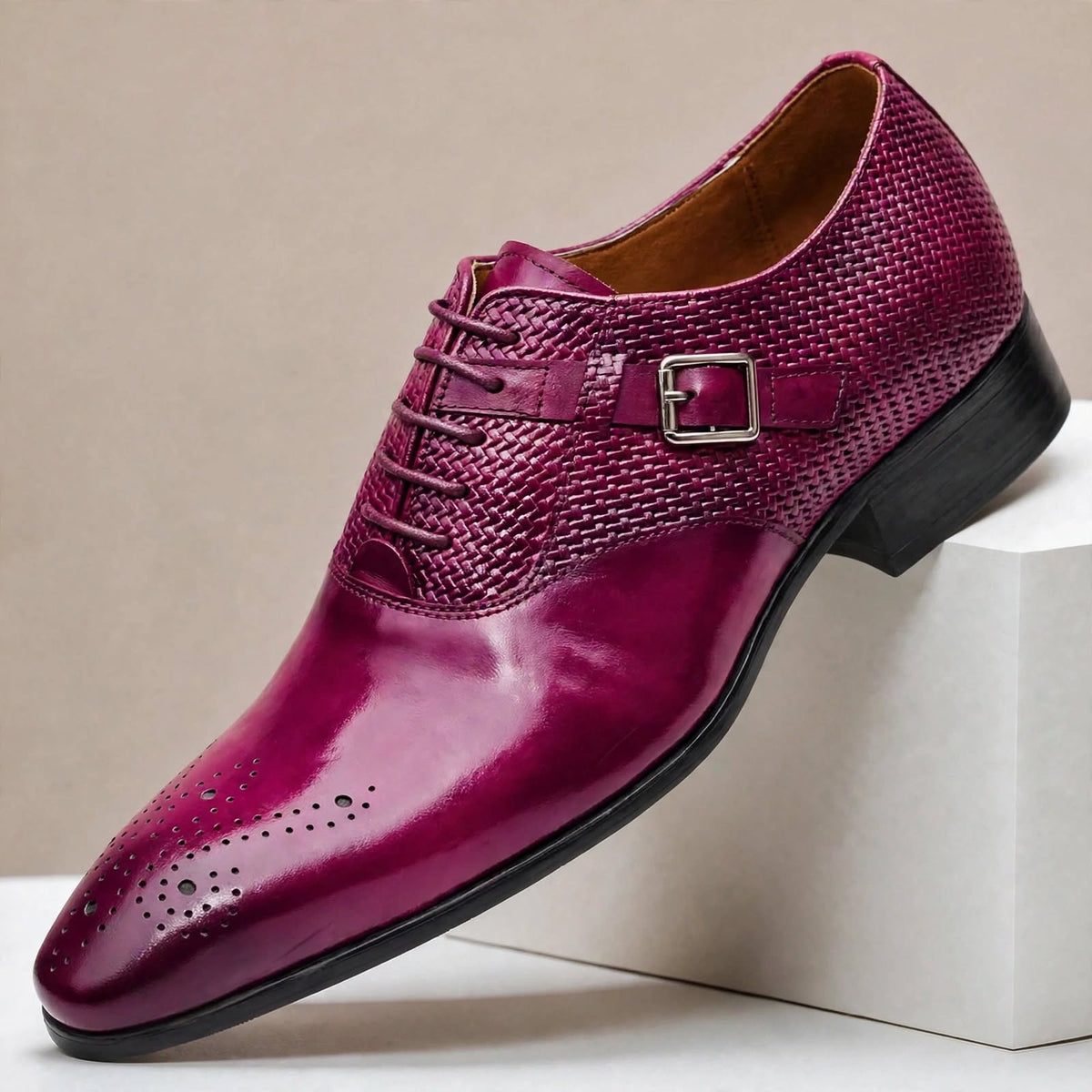 Scarpe Lucia in pelle di vacchetta