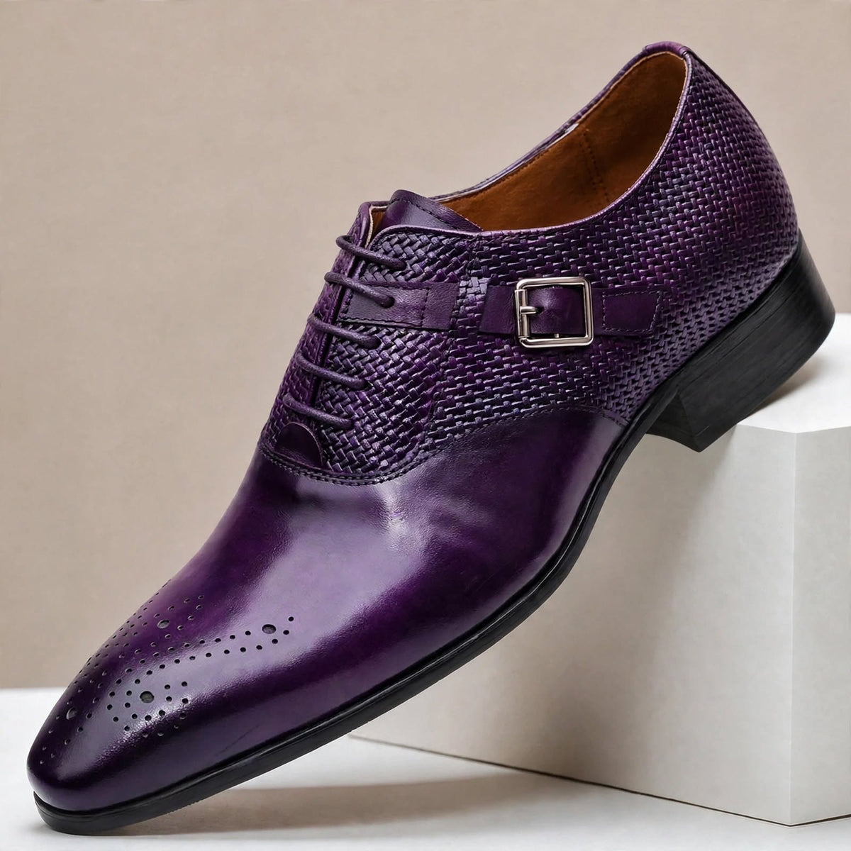 Scarpe Lucia in pelle di vacchetta