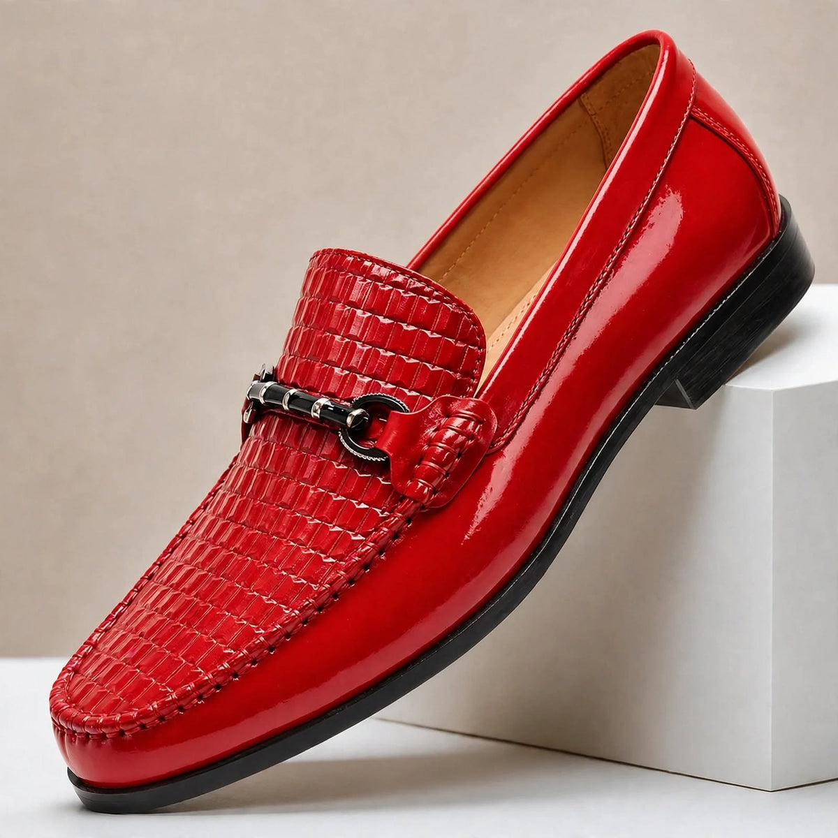 Stratford Loafers i Ko-skinns
