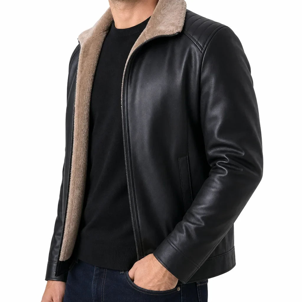 Godwin | Chaqueta forrada con cremallera para hombre