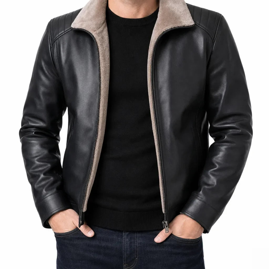 Godwin | Chaqueta forrada con cremallera para hombre
