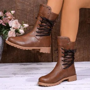 Gwendolyn | Botas ortopédicas de media caña para mujer