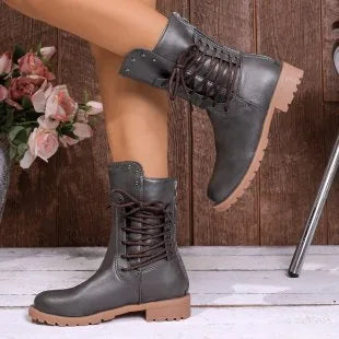 Gwendolyn | Botas ortopédicas de media caña para mujer