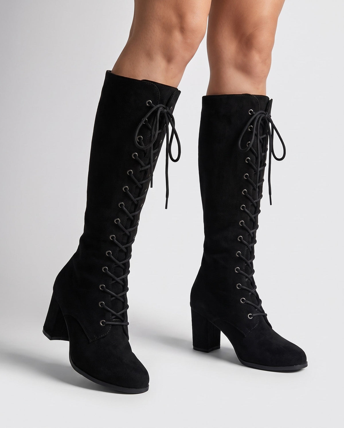 Botas altas con cordones Harrow