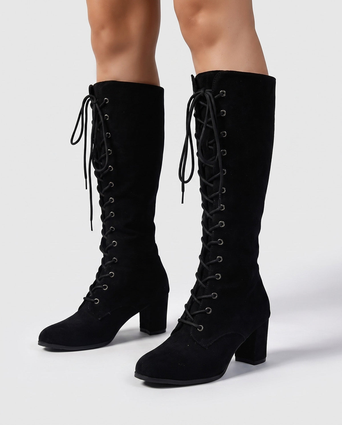 Botas altas con cordones Harrow
