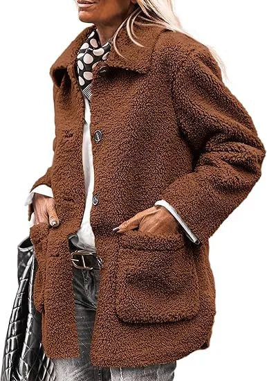 Henrietta | Women's Teddy Plush Winter Coat
