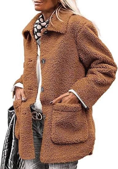 Henrietta | Women's Teddy Plush Winter Coat