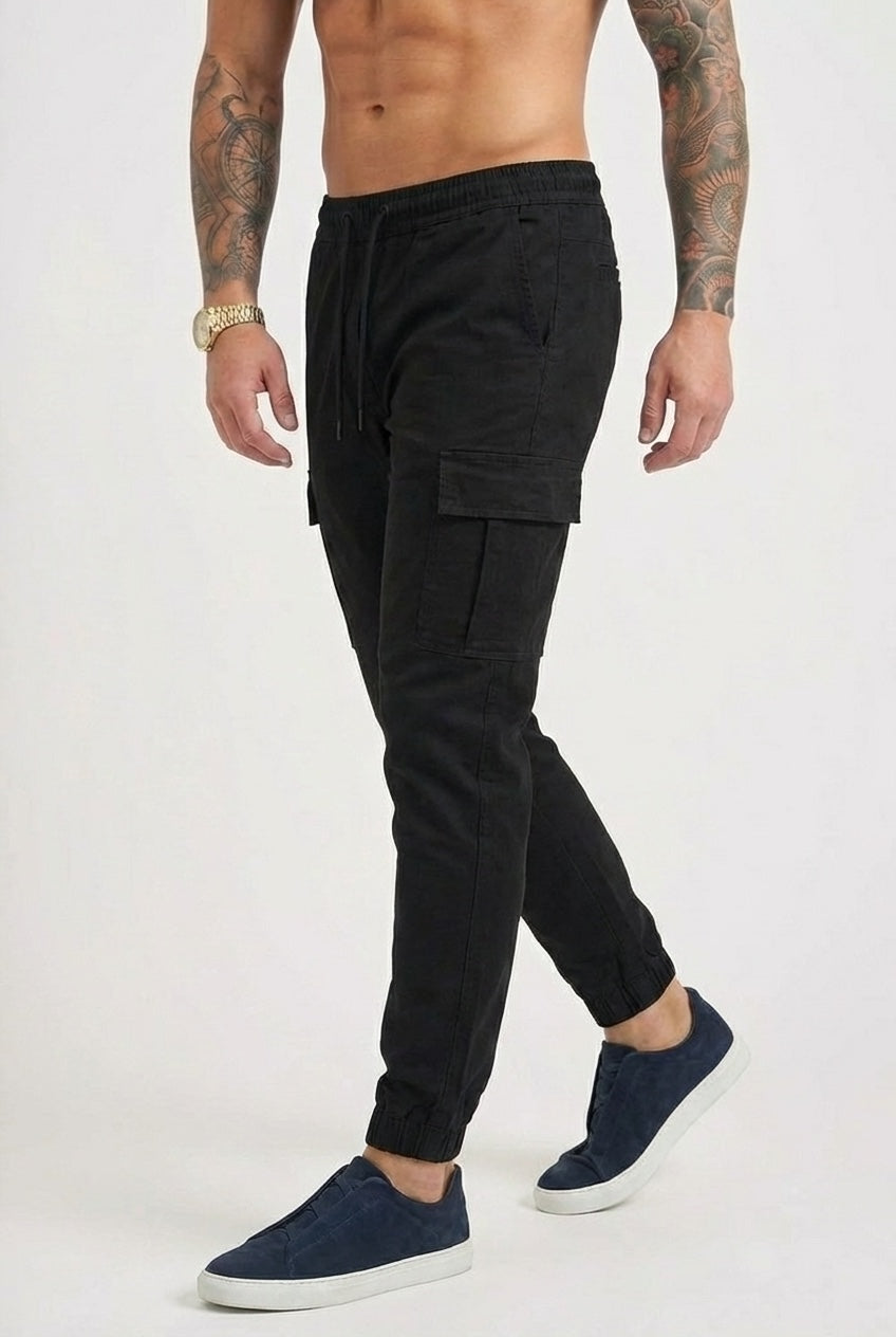 Olympus Cargo Jogger – Schwarz