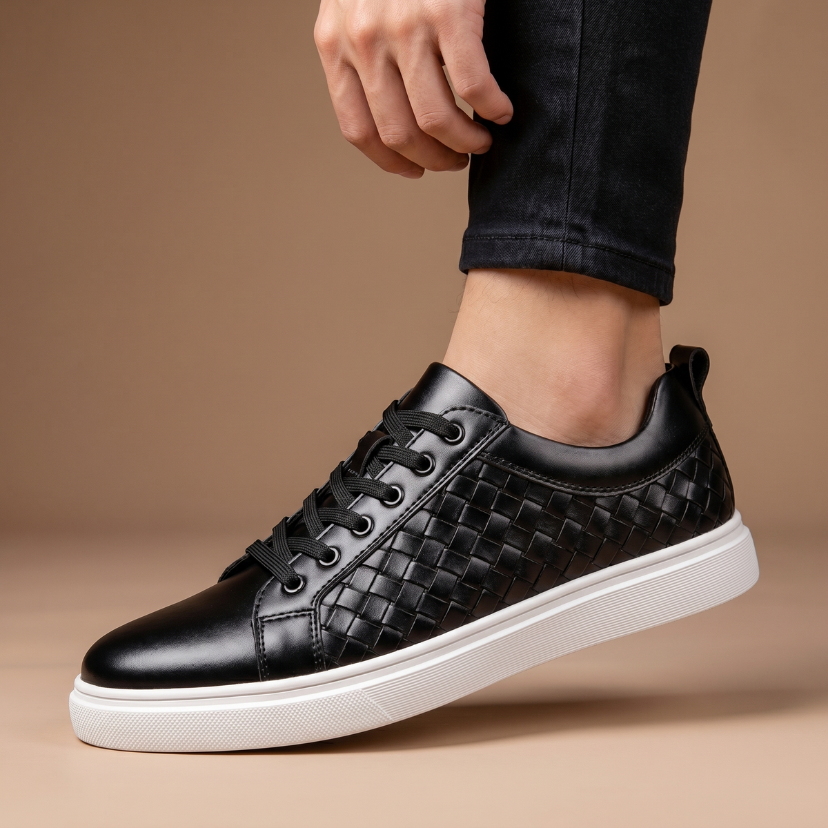 Jameson lædersneaker