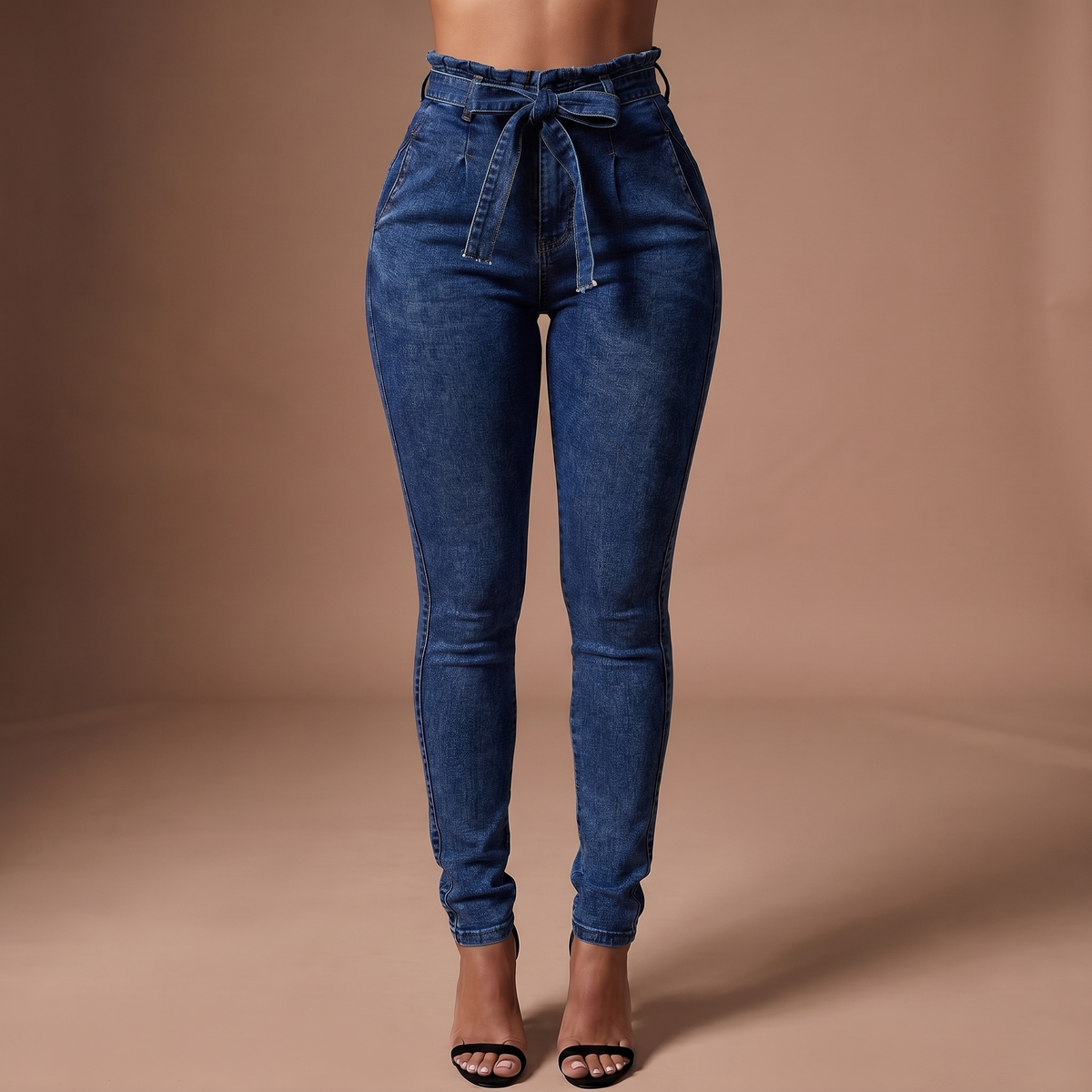 Alexa High-Rise-Jeans