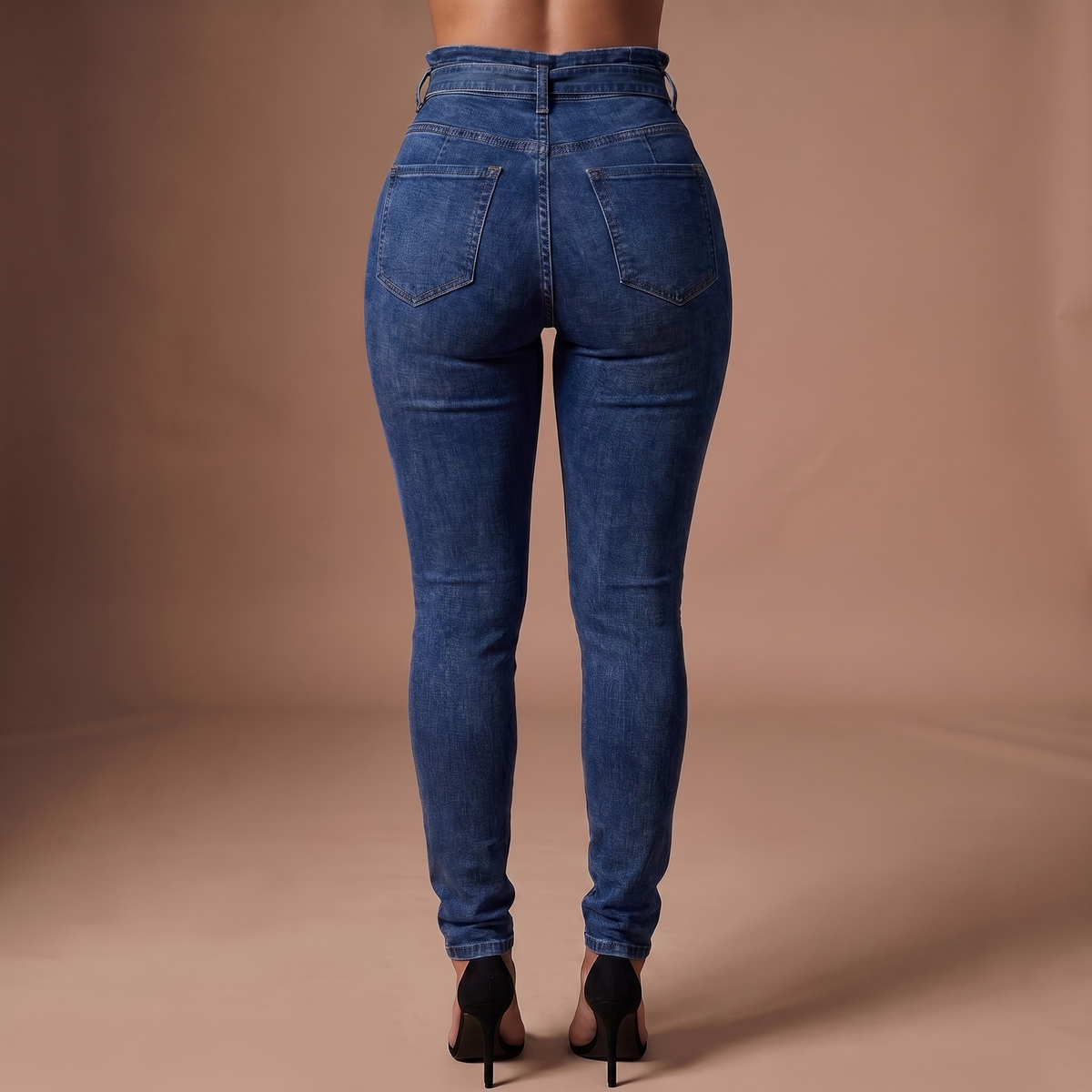 Alexa High-Rise-Jeans