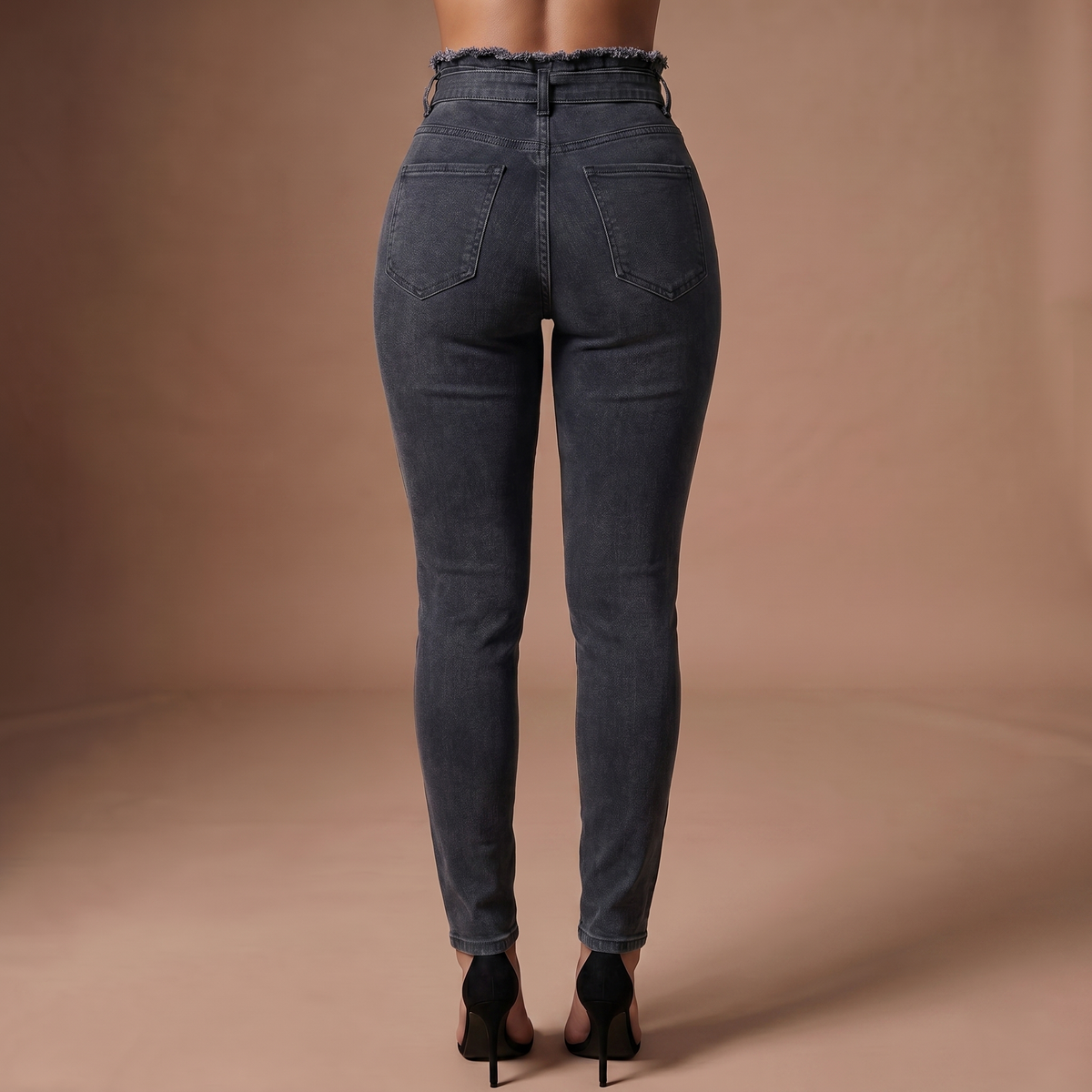 Alexa High-Rise-Jeans