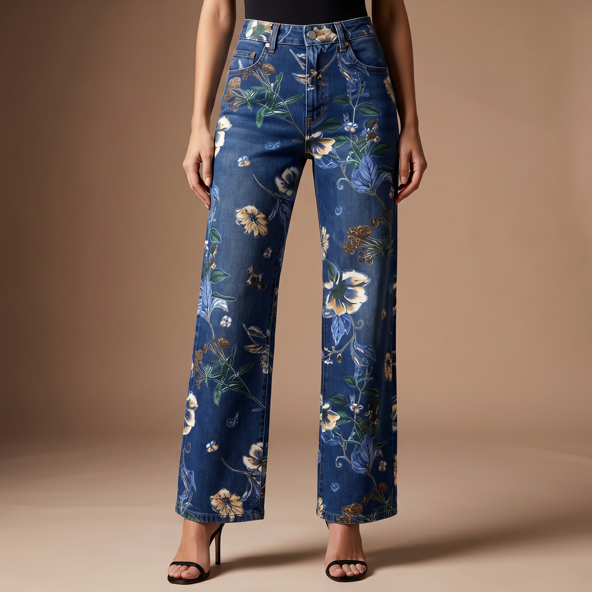 Victoria jeans med vida ben