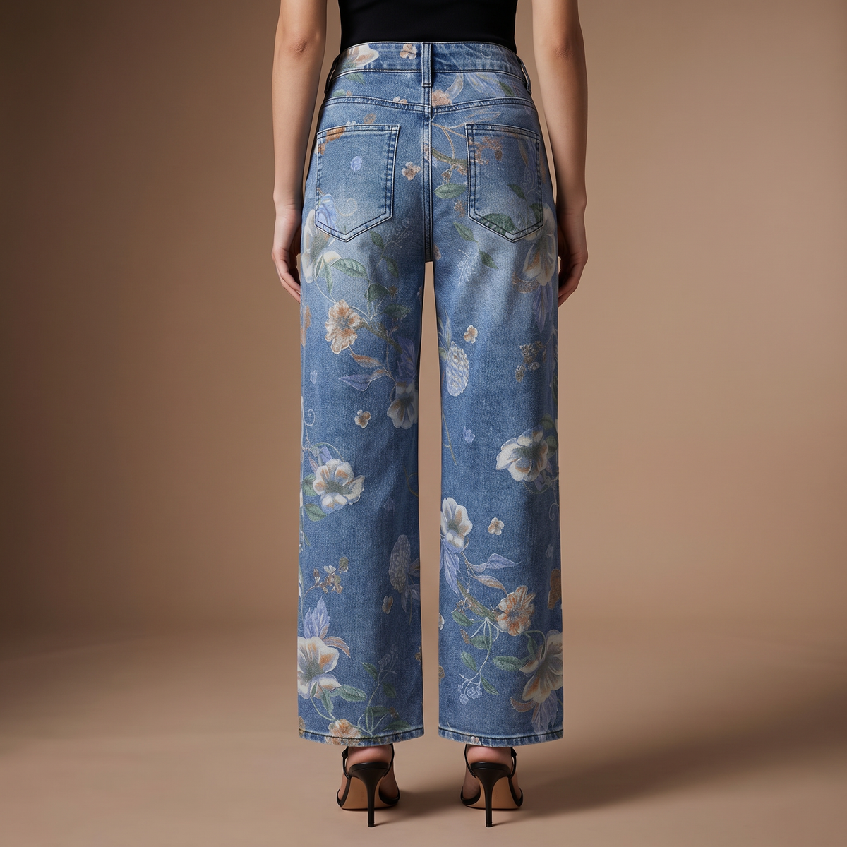 Victoria jeans med vida ben