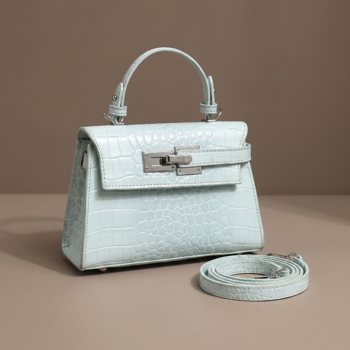 Bolso Celeste