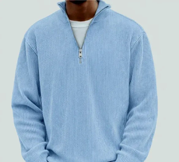 Hobart | Pull à col zippé pour homme