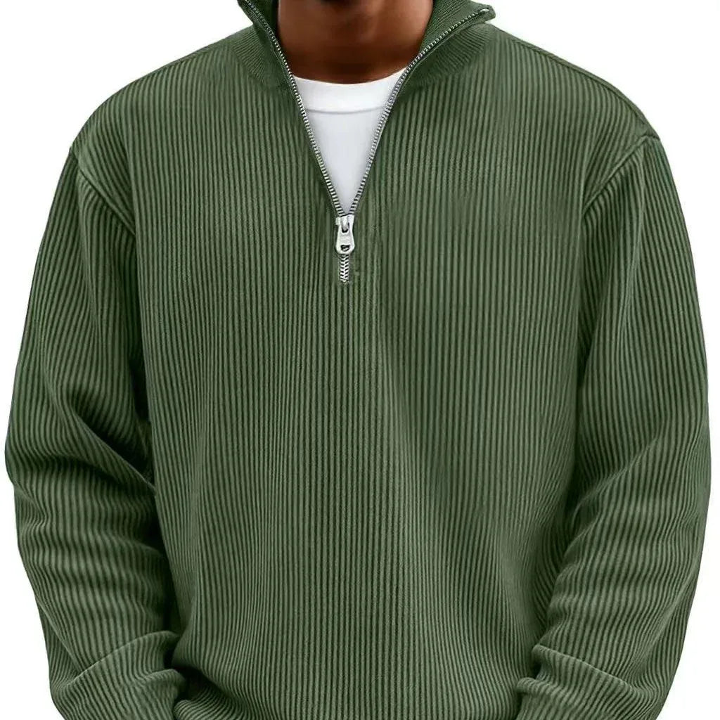 Hobart | Pull à col zippé pour homme