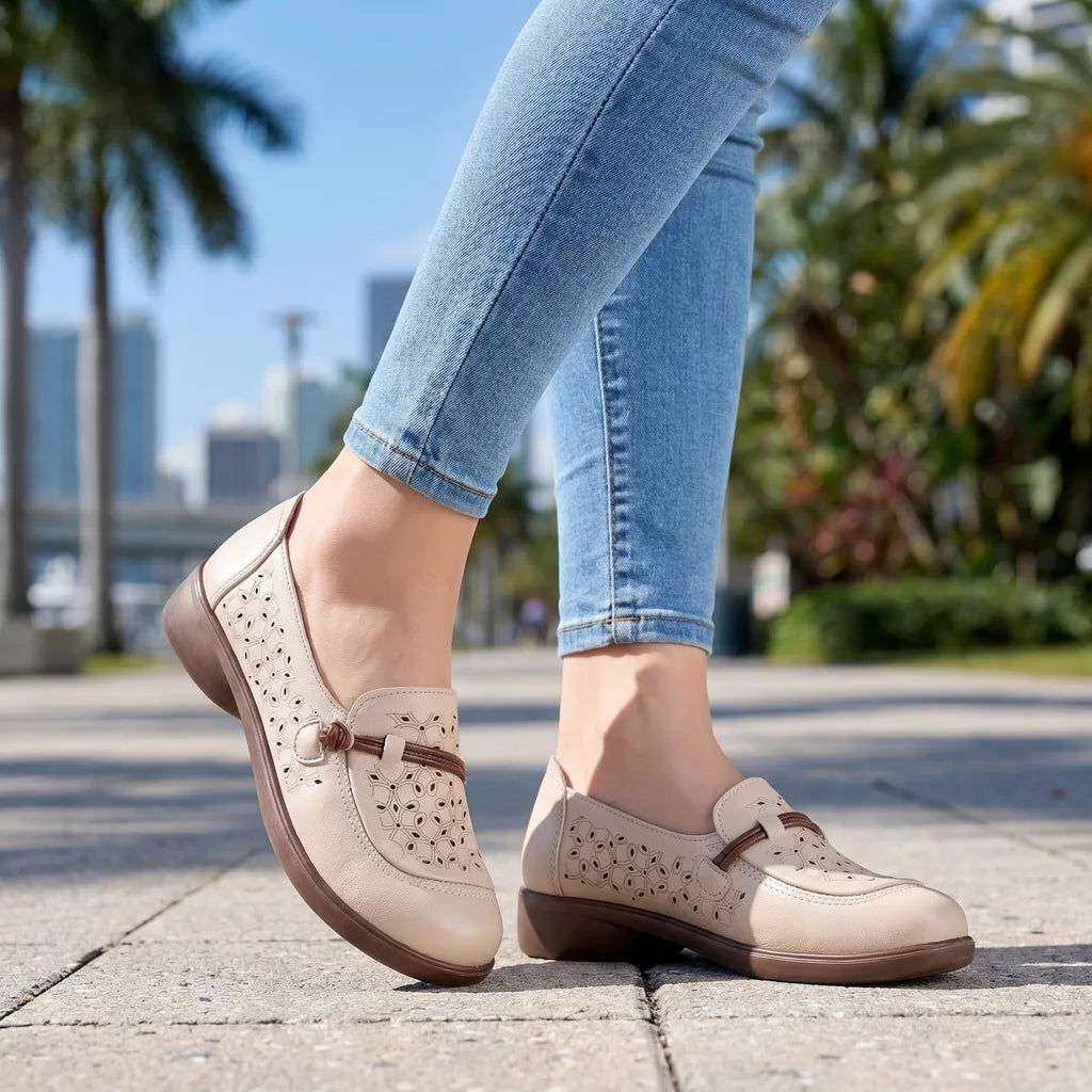 Hollie | Sandalias Ortopédicas Sin Tiras para Mujer