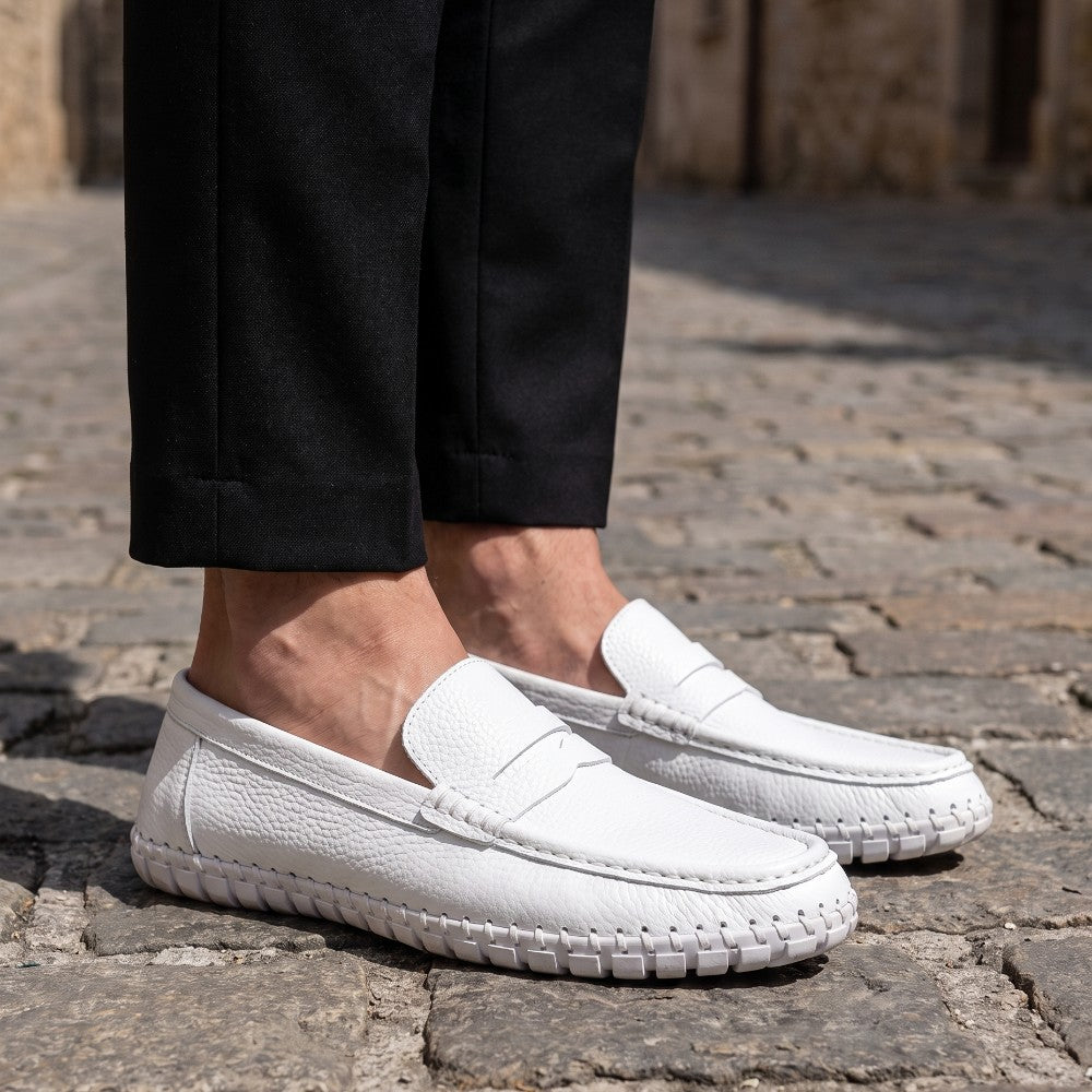 Hudson Loafers i Äkta Läder