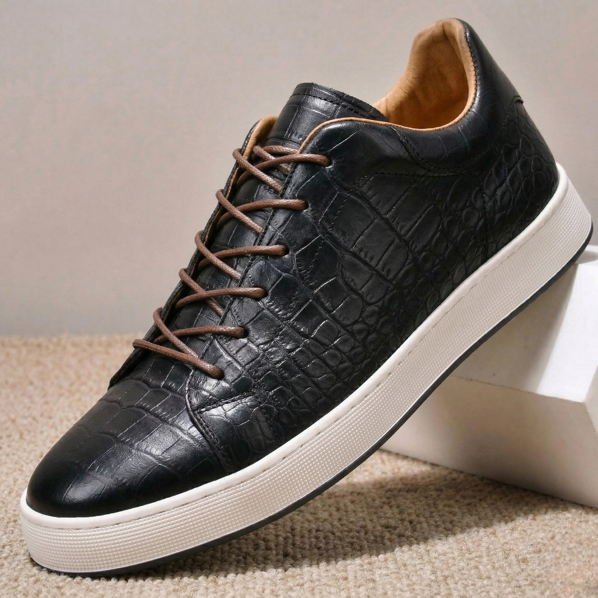 Sylor lædersneakers