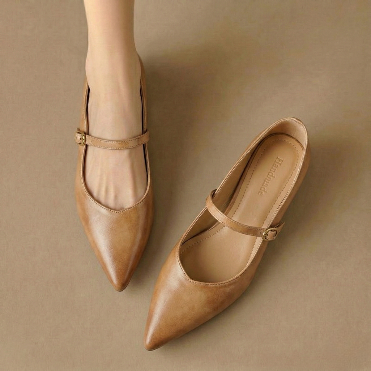 Mules Neok de cuero genuino