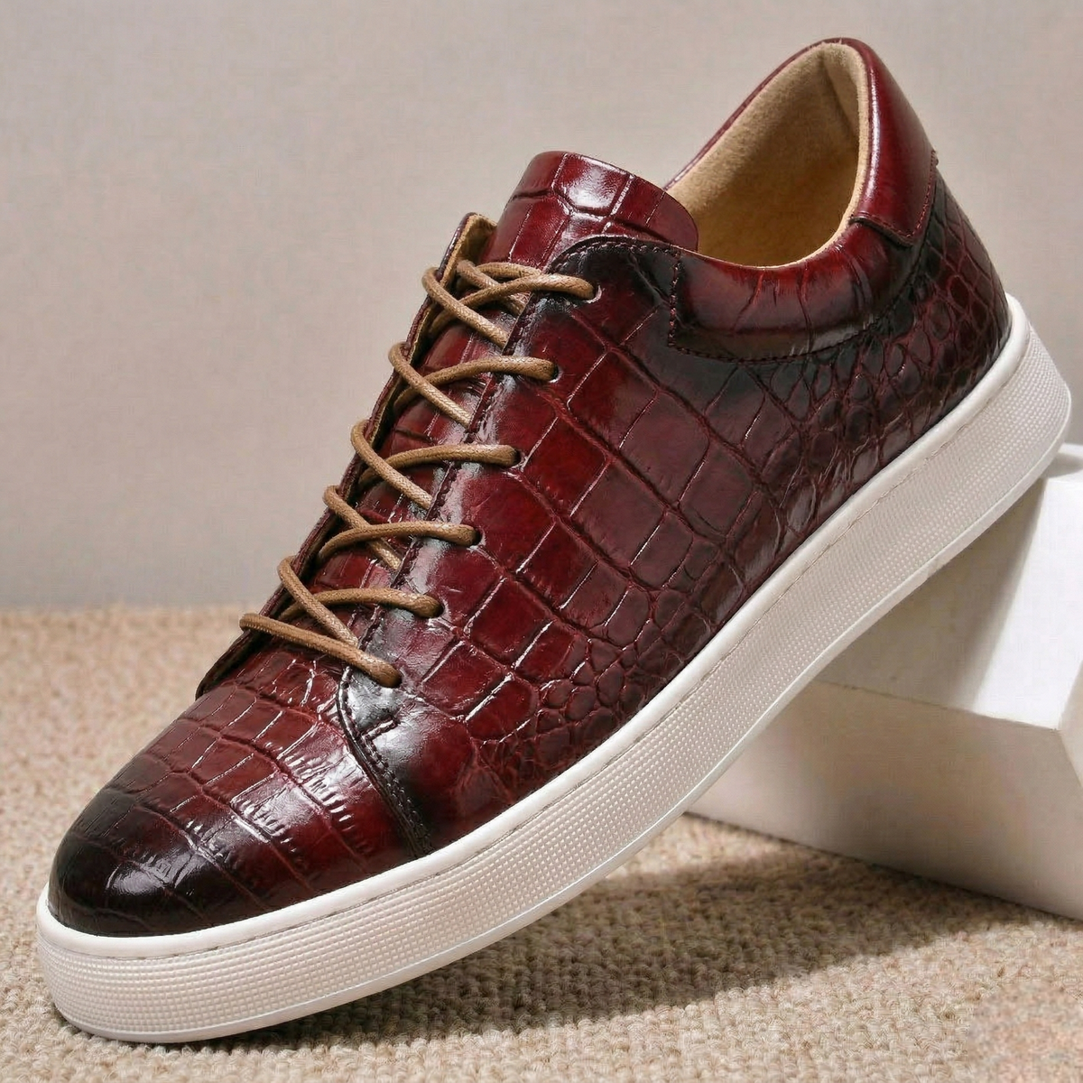 Sylor lædersneakers
