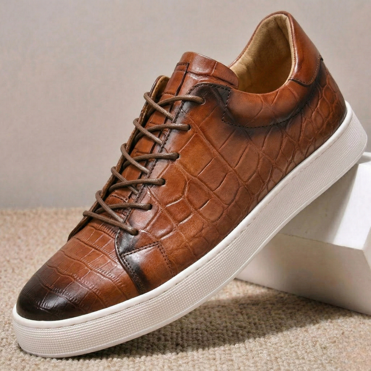 Sylor lædersneakers