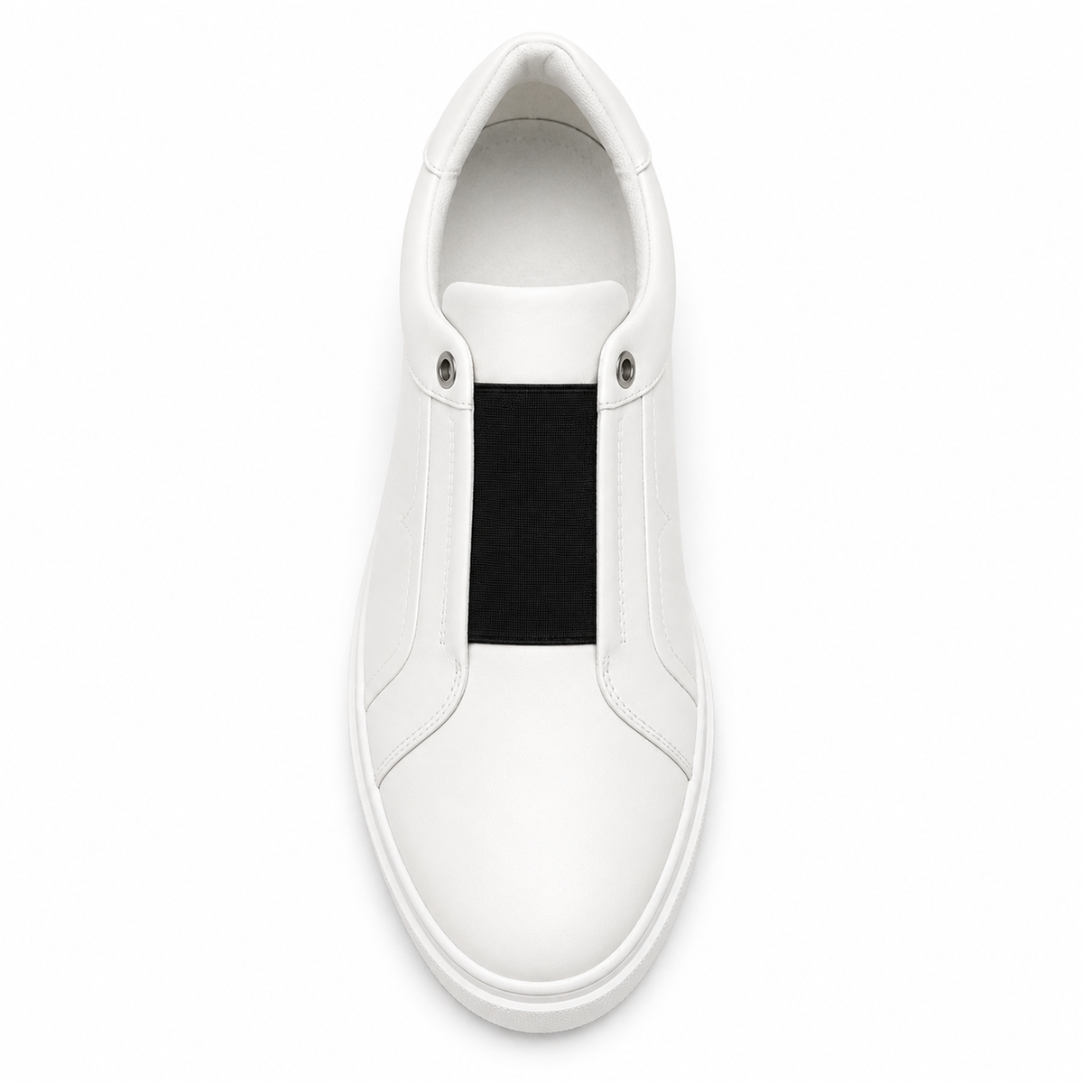 Sapatilhas Slip-On Drevo em Pele Genuína