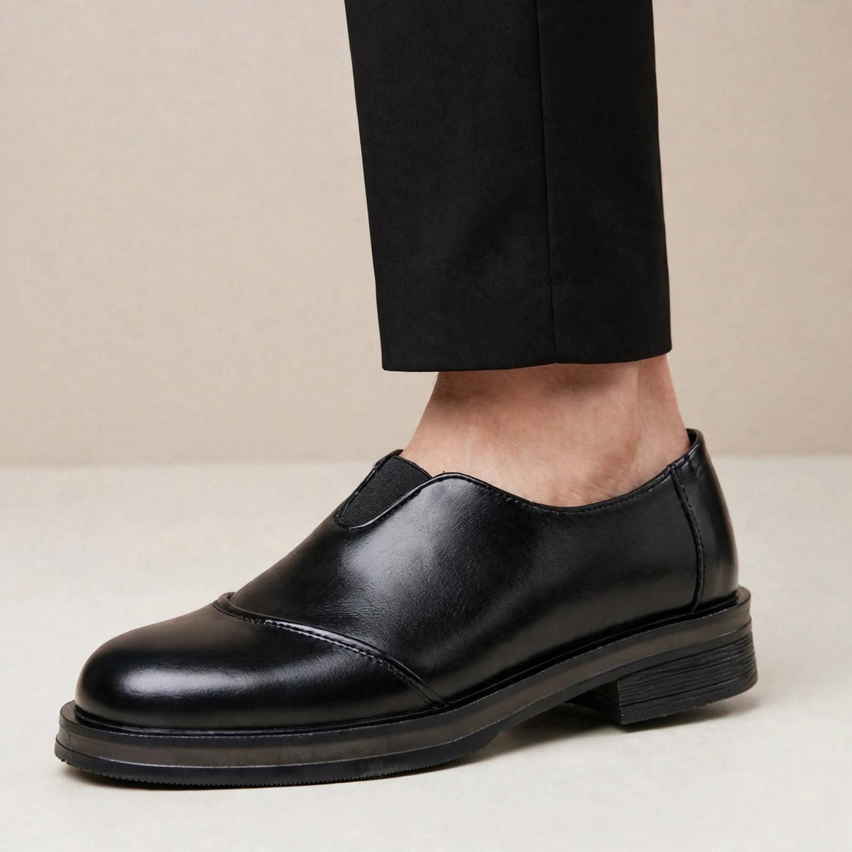 Mocasines Adrian de cuero genuino