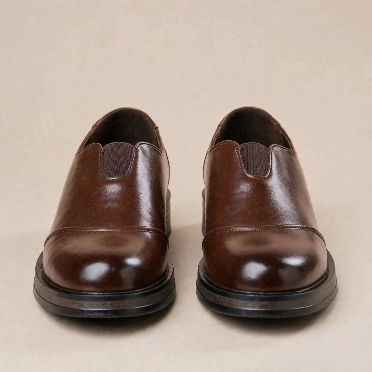Mocasines Adrian de cuero genuino