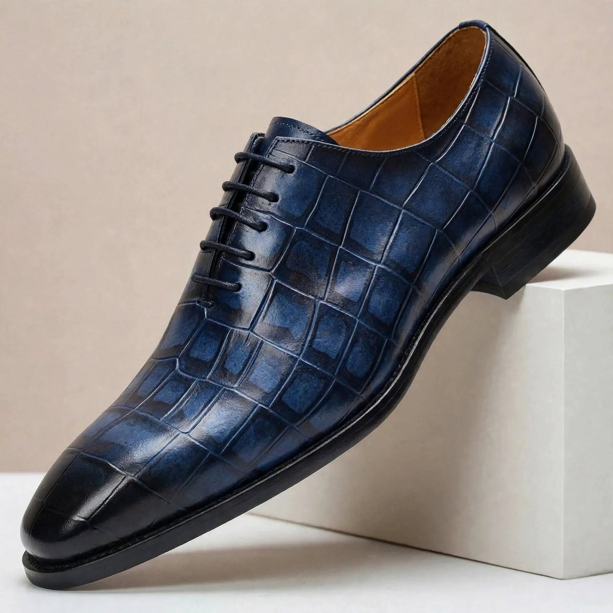 Zapatos Balenti de piel de vaca