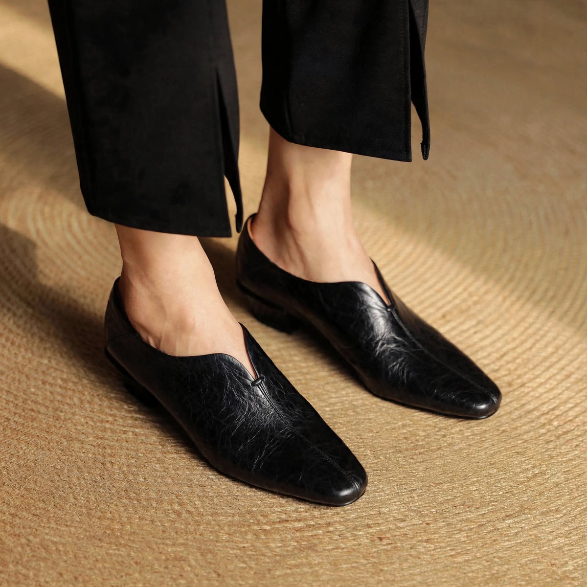 Elyse Echtleder-Loafer
