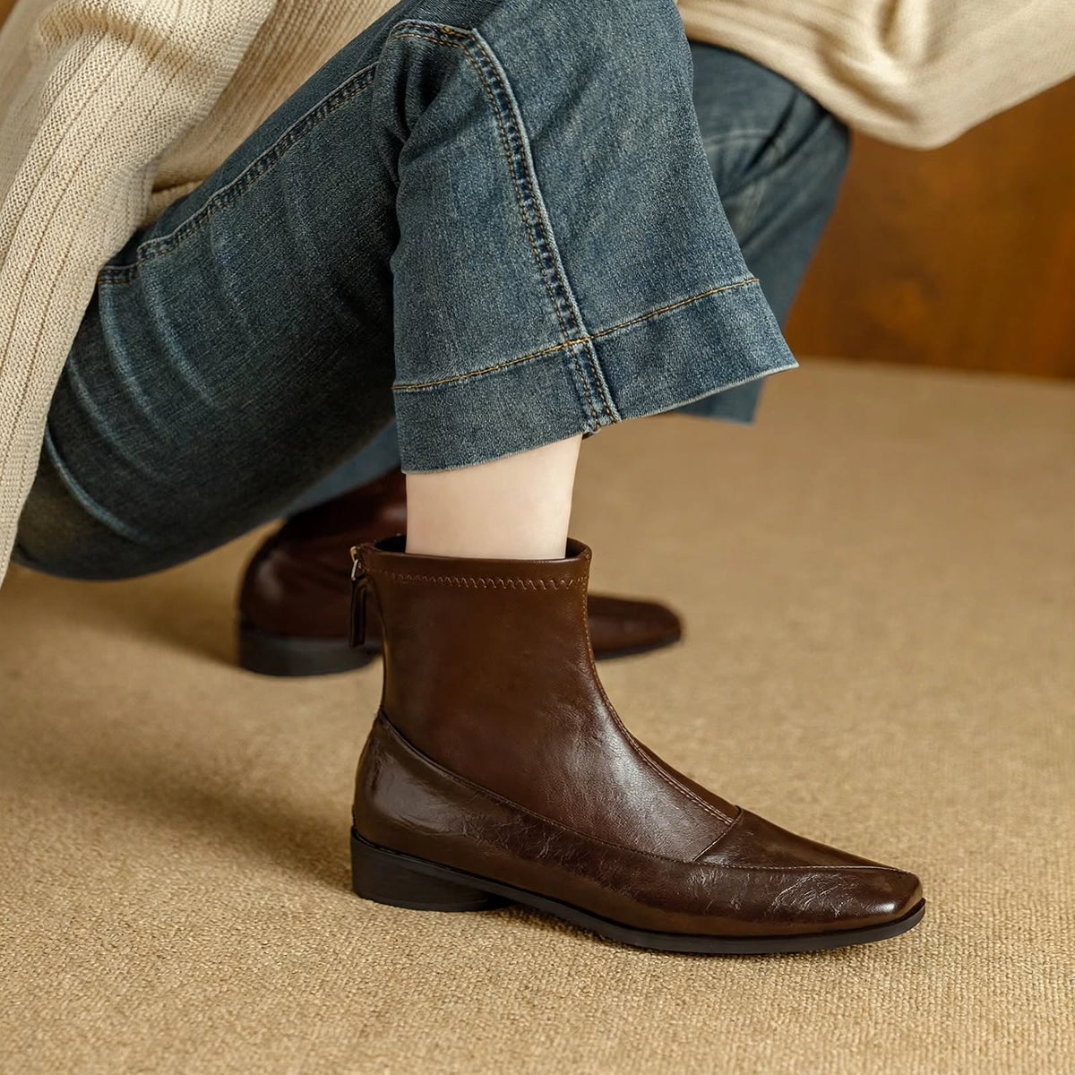 Eloise Leather Boots