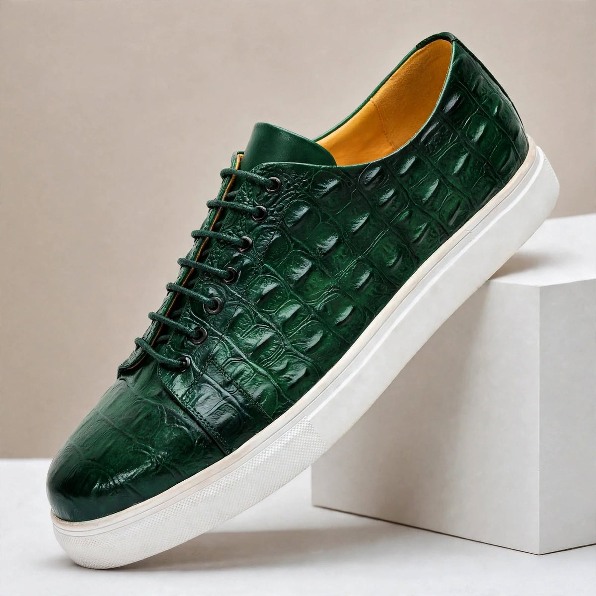 Kastello sneakers i koppeläder