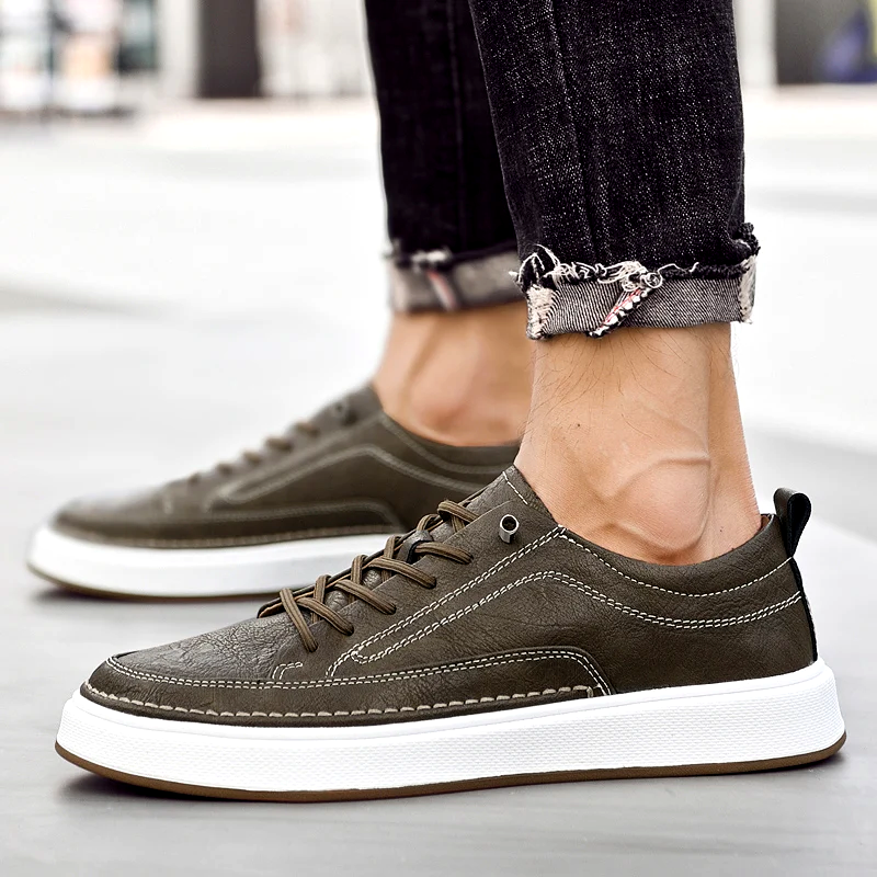 Vogue Sneakers i Läder