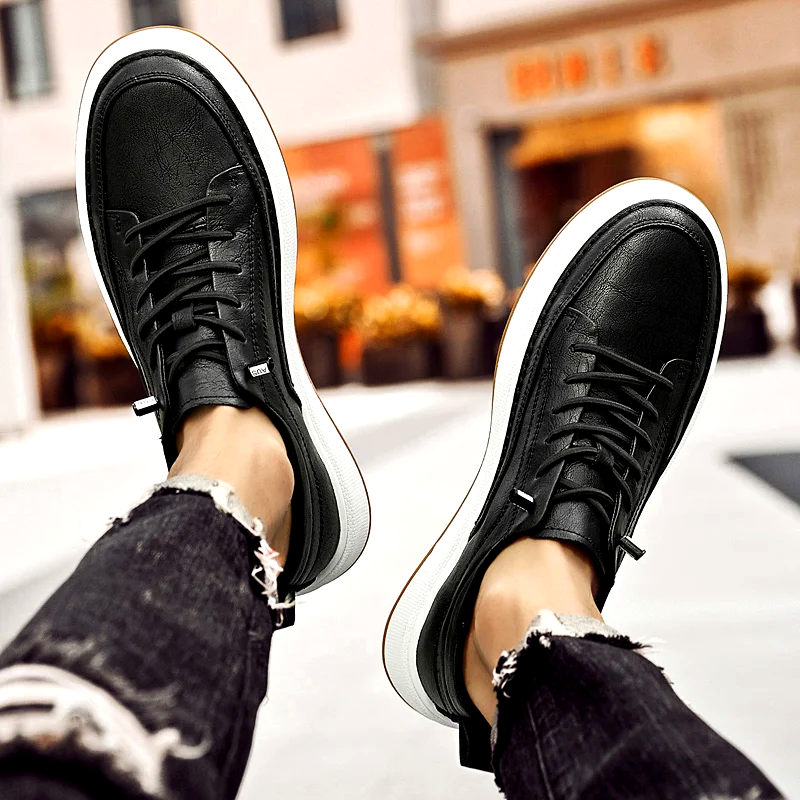 Vogue Sneakers i Läder