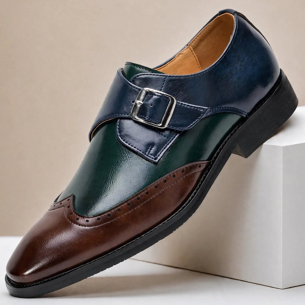 Scarpe Brogue Chatham in Pelle