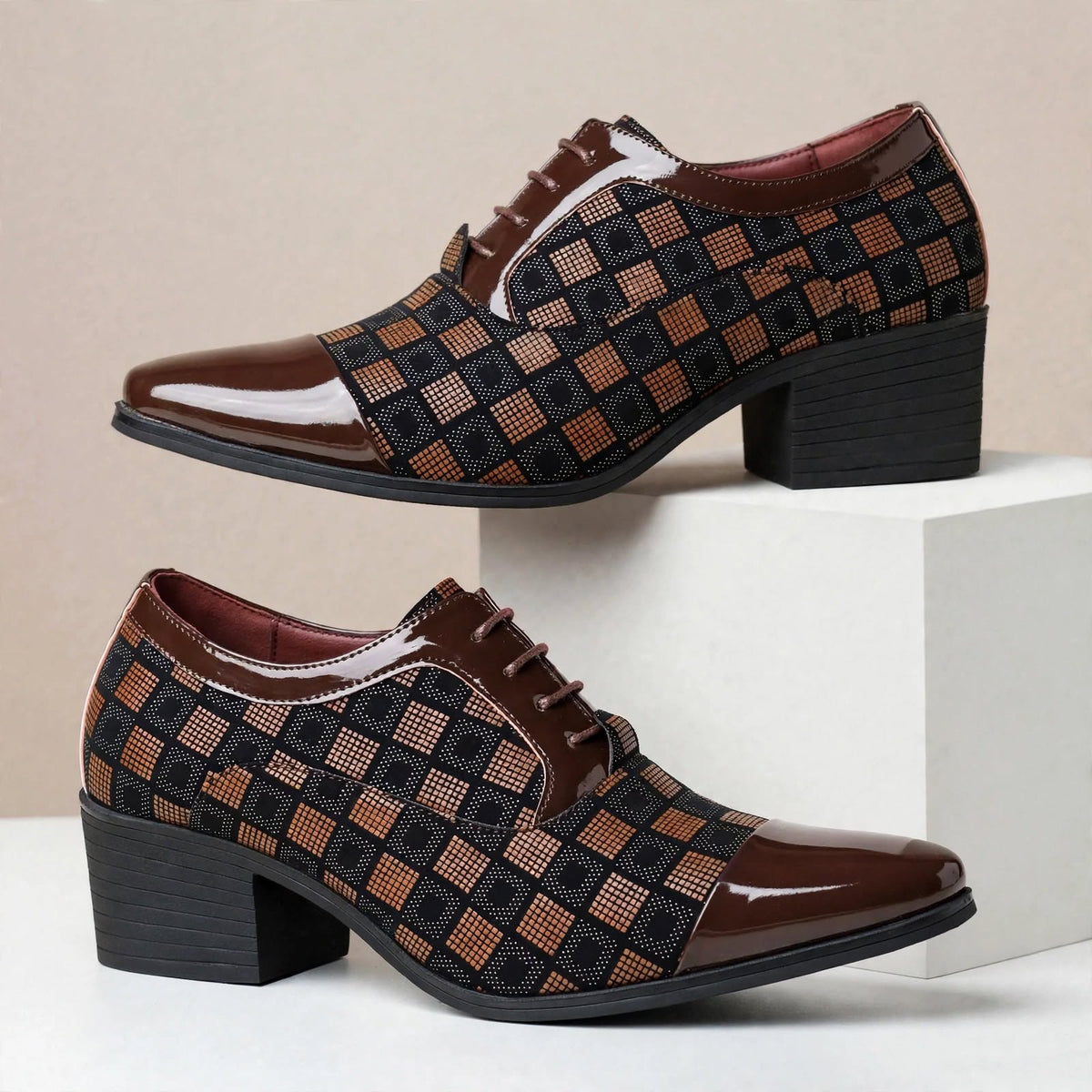 Zapatos de cuero Glacio