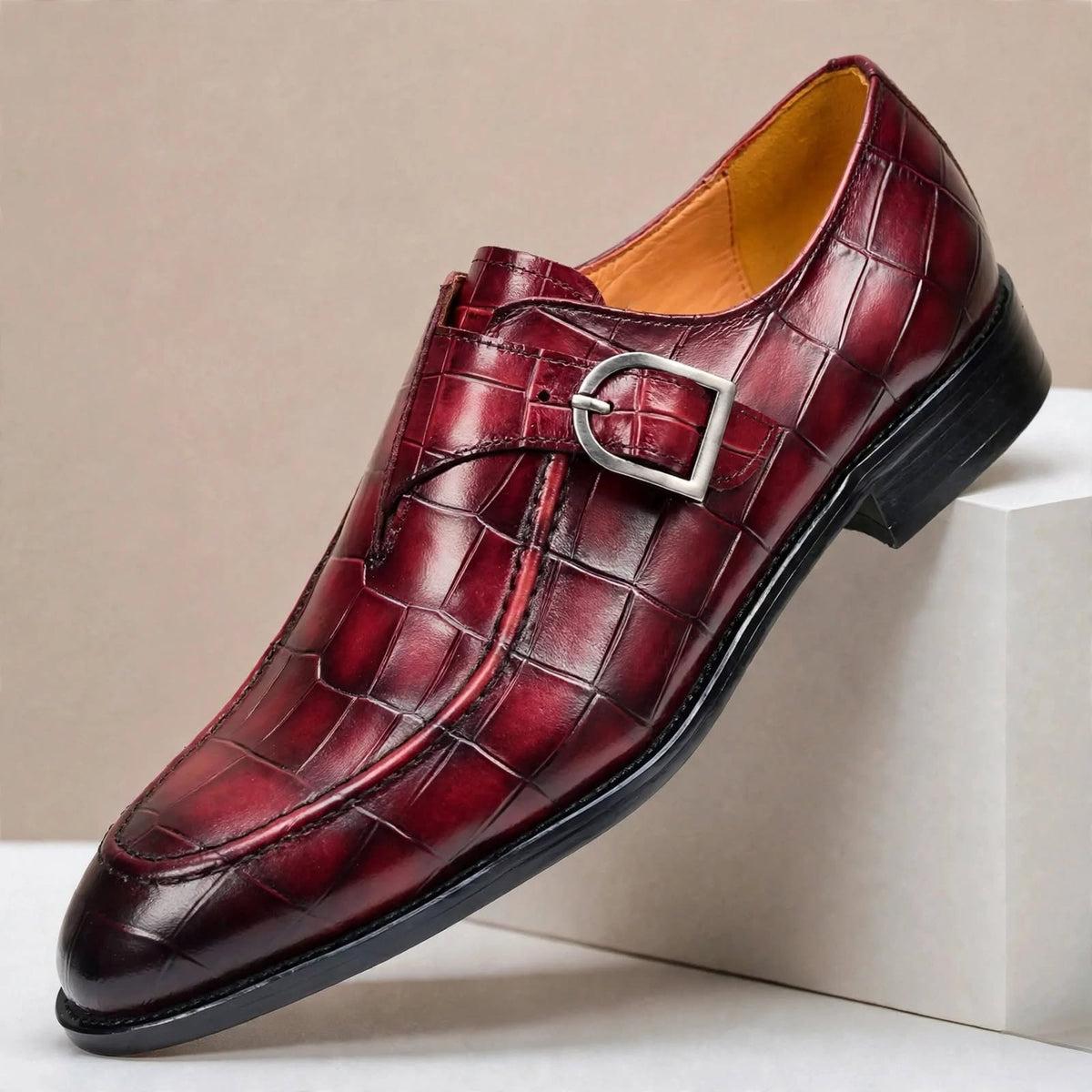 Malini Cowhide Leather Shoes