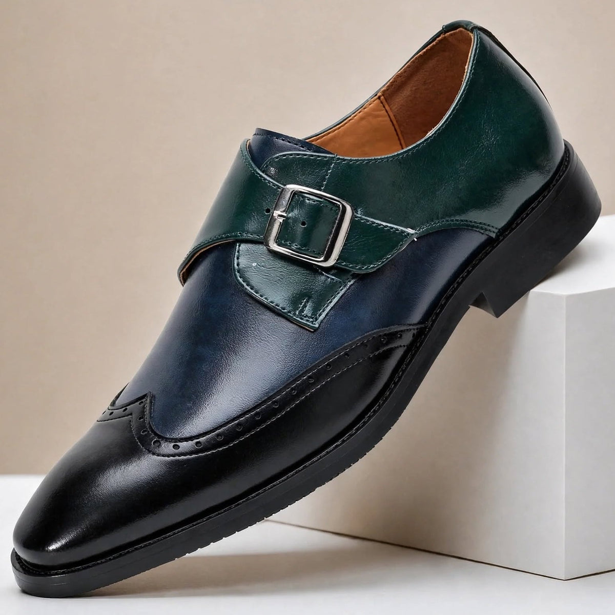 Scarpe Brogue Chatham in Pelle