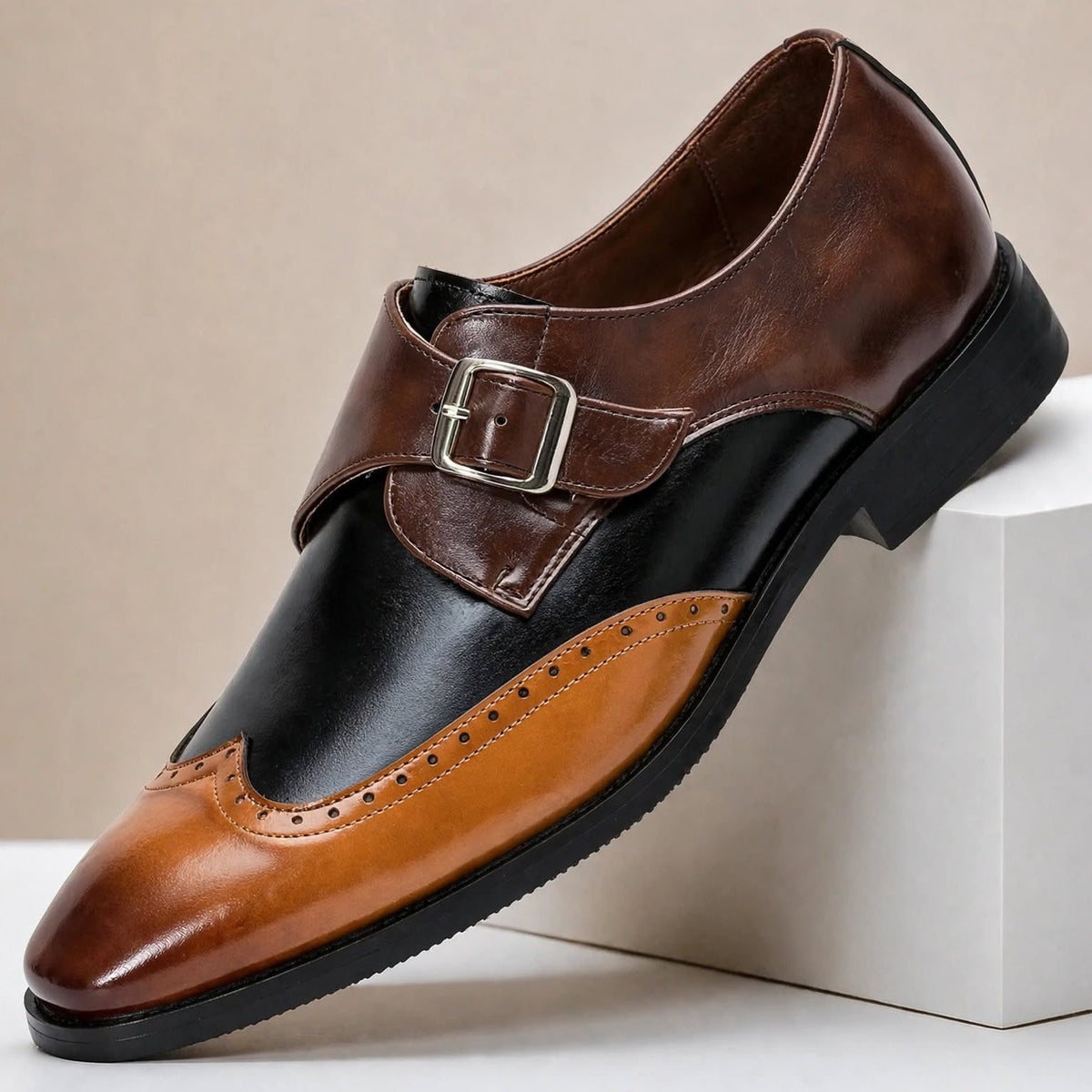 Scarpe Brogue Chatham in Pelle